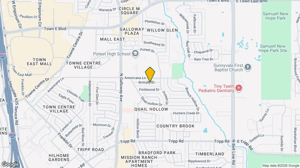 626 Brittany Dr Map and Location Details