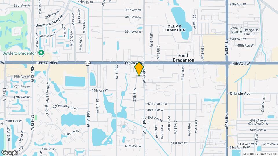 2619 45th Ave W Map and Location Details