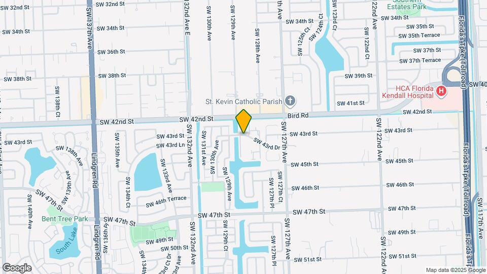 12840 SW 43rd Dr Map and Location Details