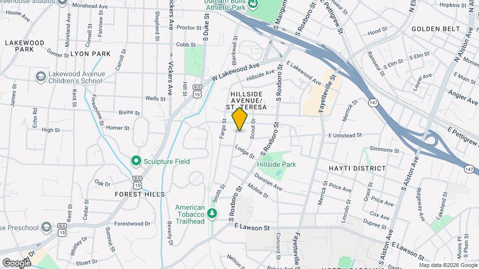 1111 South St Map and Location Details