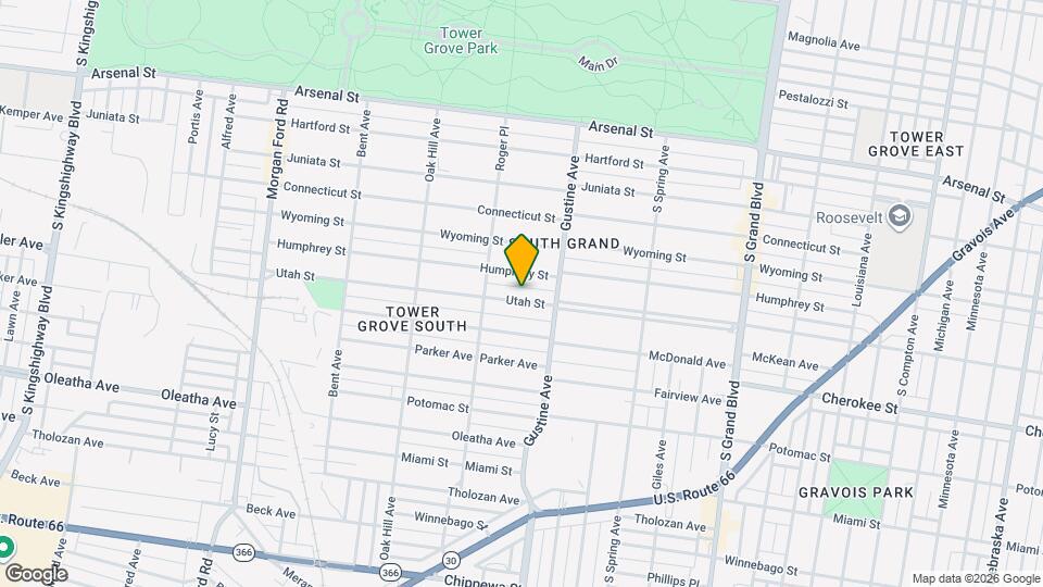 3939 Utah St Mapa y Detalles de la Ubicación