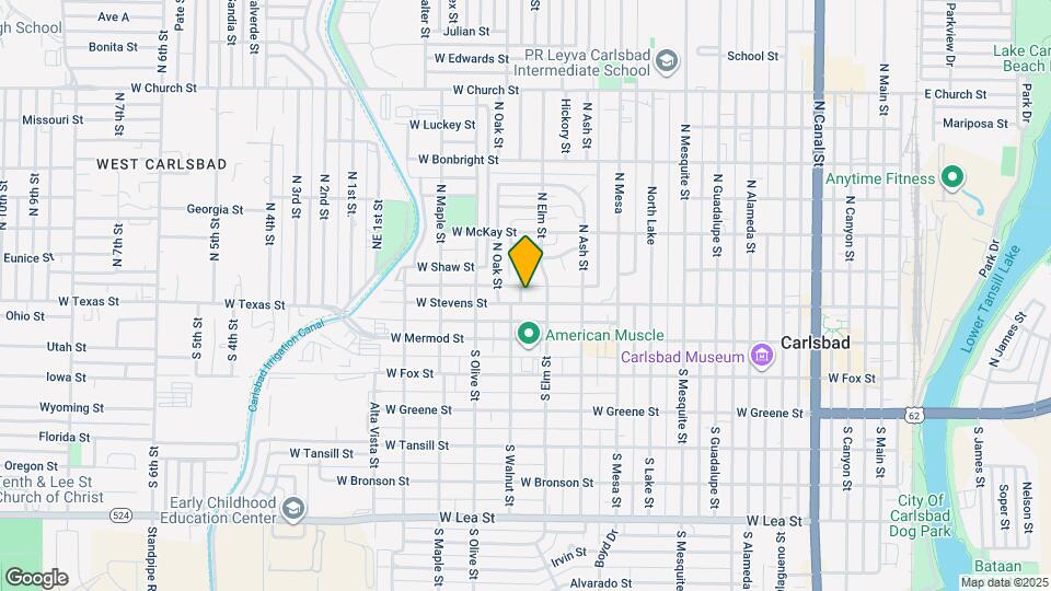 1108 W Stevens St Map and Location Details