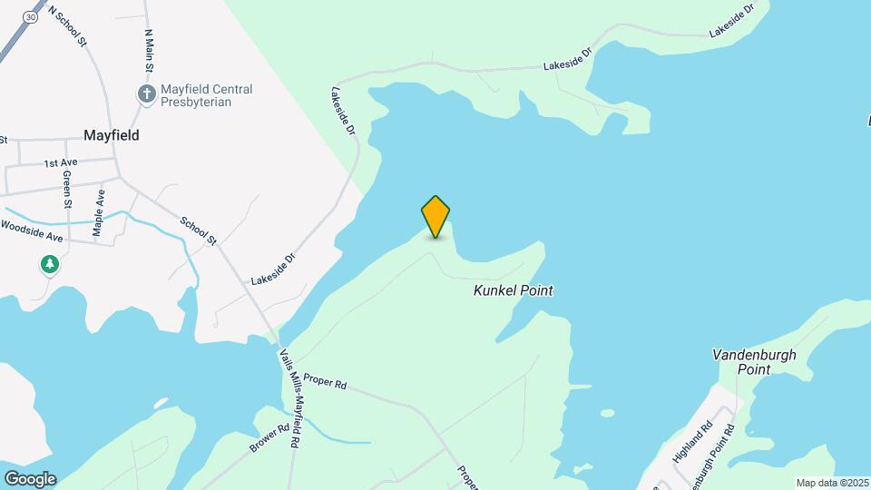 197 Kunkel Point Map and Location Details