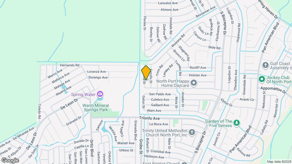 2940 Sarletto St Map and Location Details