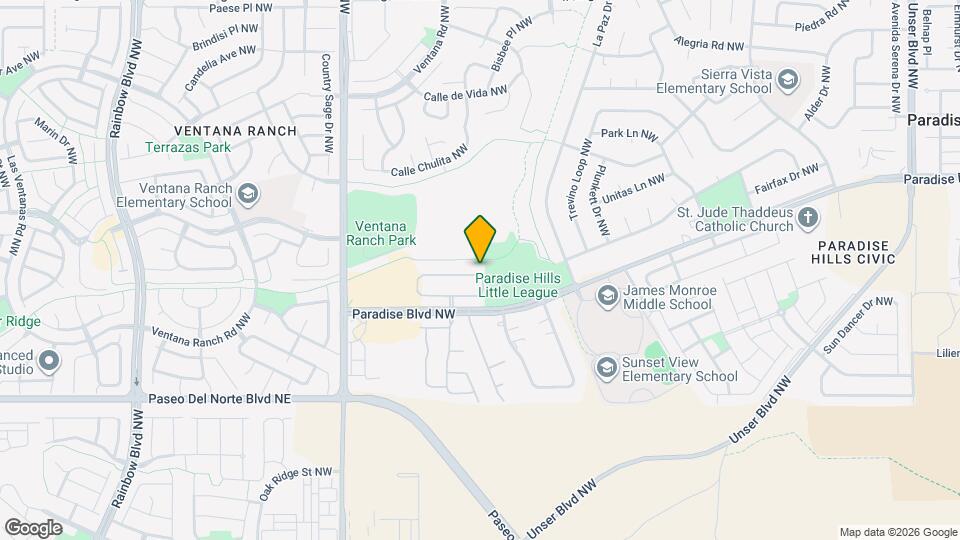 6303 Dante Ln NW Mapa y Detalles de la Ubicación