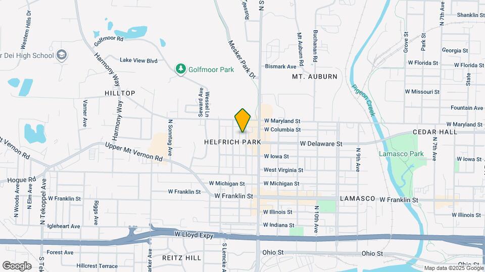 710 Hess Ave Map and Location Details