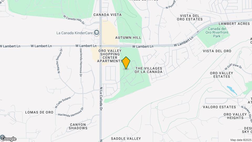 10211 N Oak Knoll Ln Map and Location Details