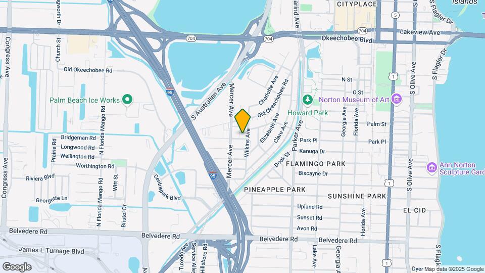 1205 Alpha St Map and Location Details
