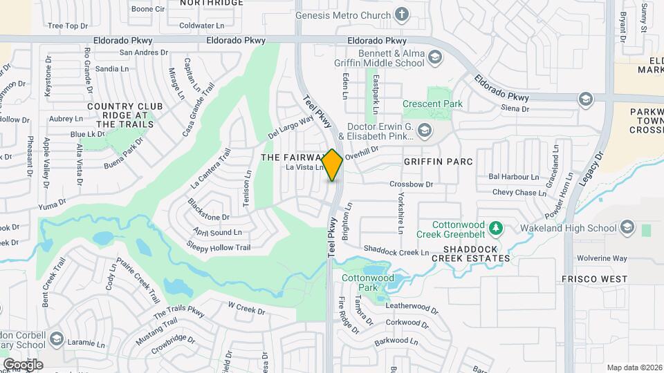 11248 Blackhawk Dr Map and Location Details