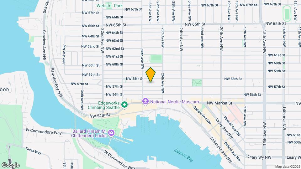 Ballard apartment Map and Location Details