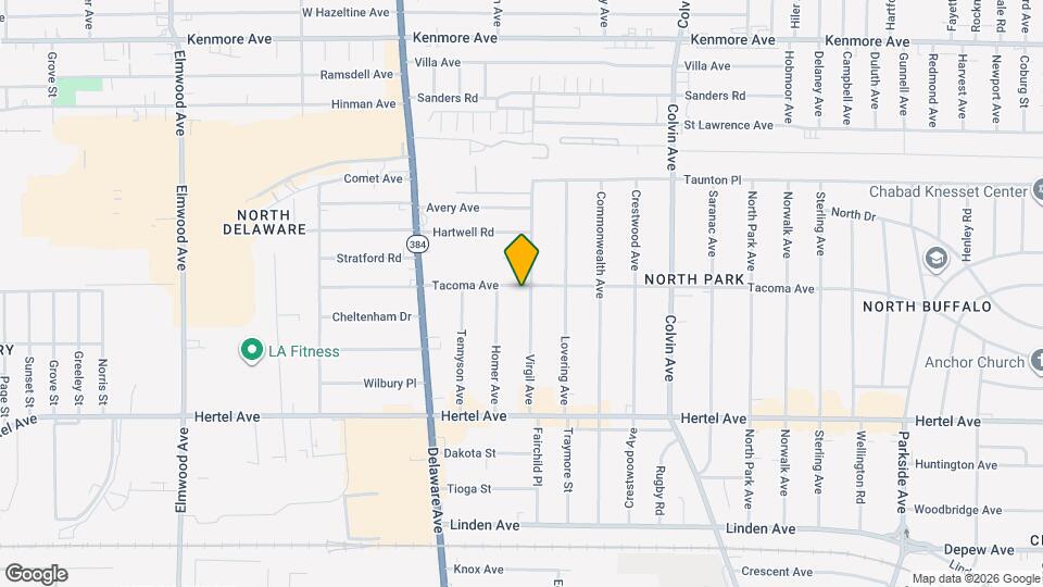 211 Tacoma Ave, Unit Upper Map and Location Details