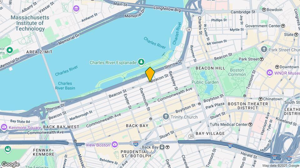 215 Beacon St Map and Location Details