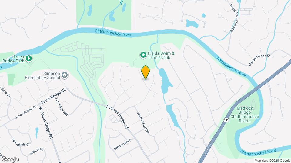 4363 Whitecap Ln Map and Location Details