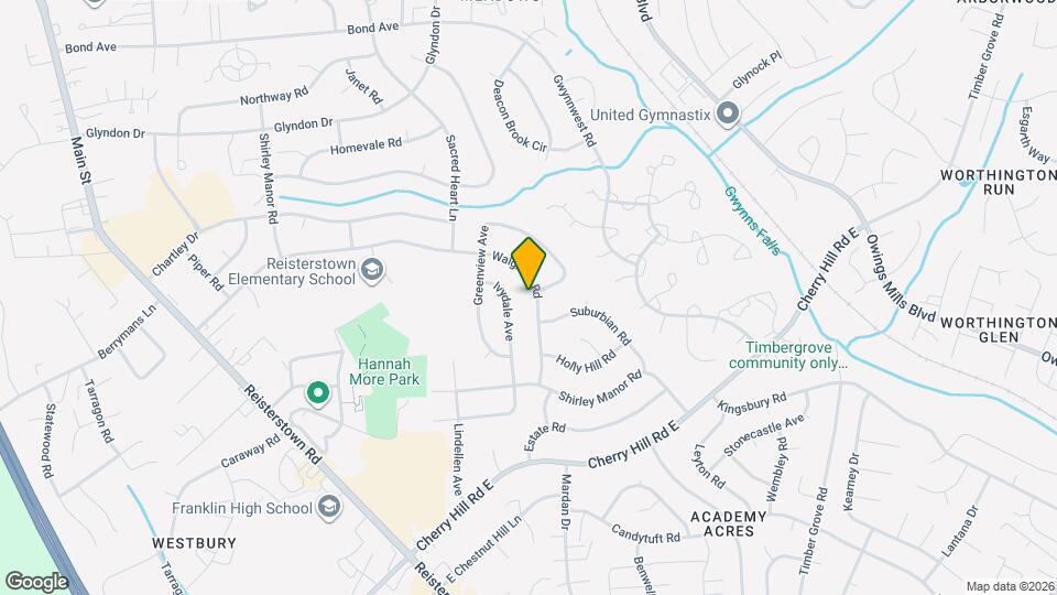 325 Walgrove Rd Map and Location Details