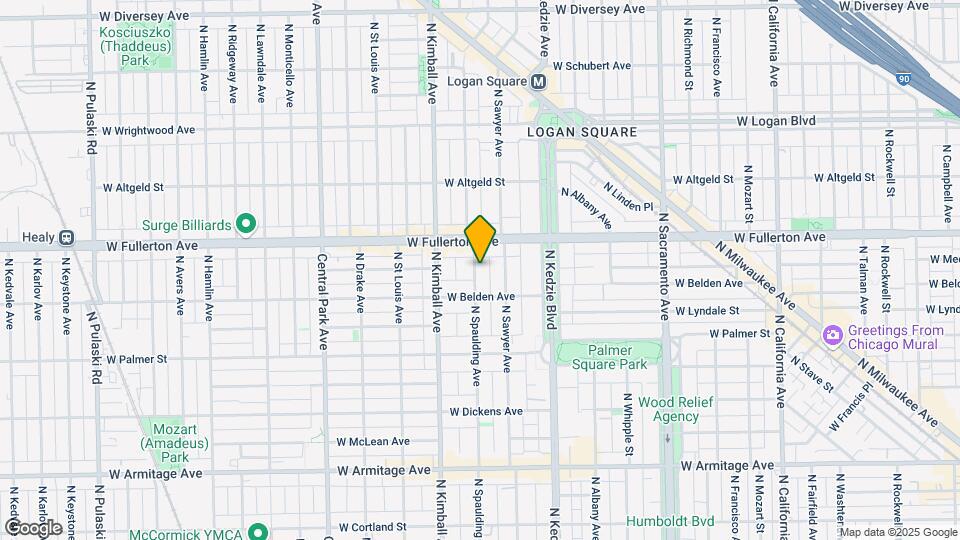 2327 N Spaulding Ave, Unit 1 Mapa y Detalles de la Ubicación