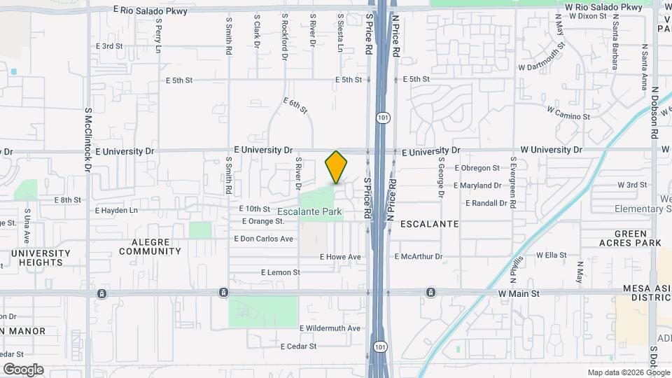 2118 E Center Ln Map and Location Details