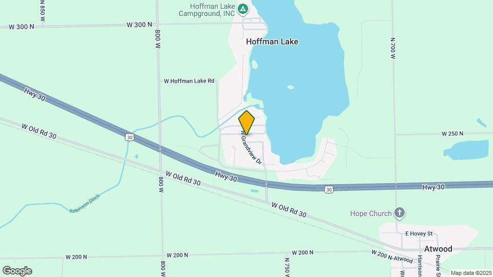 2494 N Grandview Dr Map and Location Details