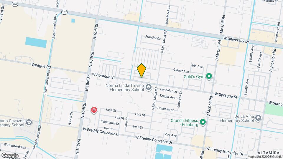 3712 Hawthorne Ave, Unit 4 Map and Location Details