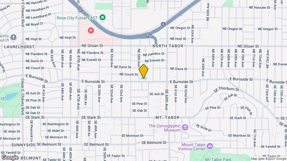 Tabor Burnside Apartments Mapa y Detalles de la Ubicación
