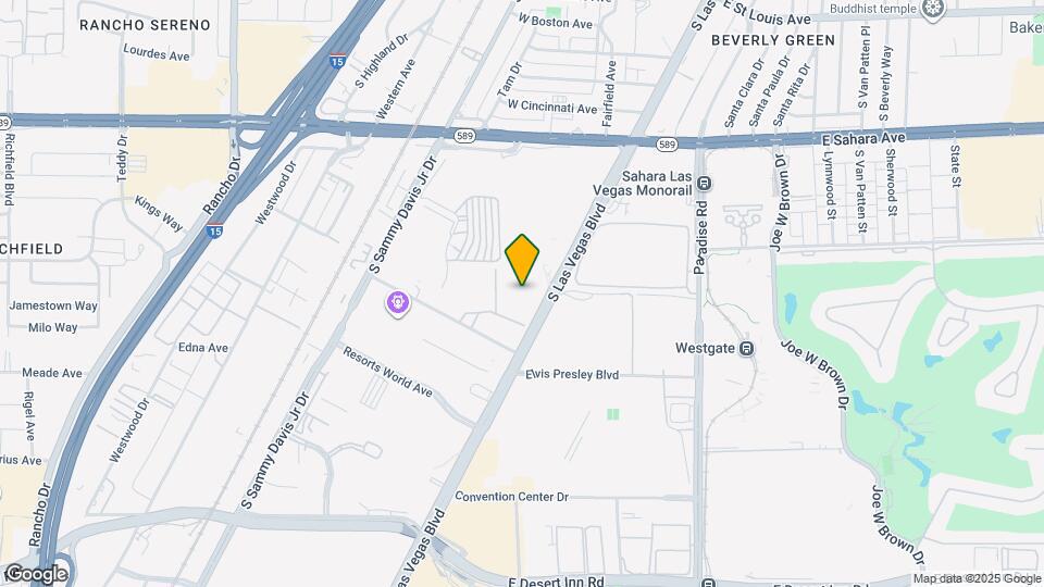 2700 Las Vegas Blvd S, Unit 3407 Mapa y Detalles de la Ubicación