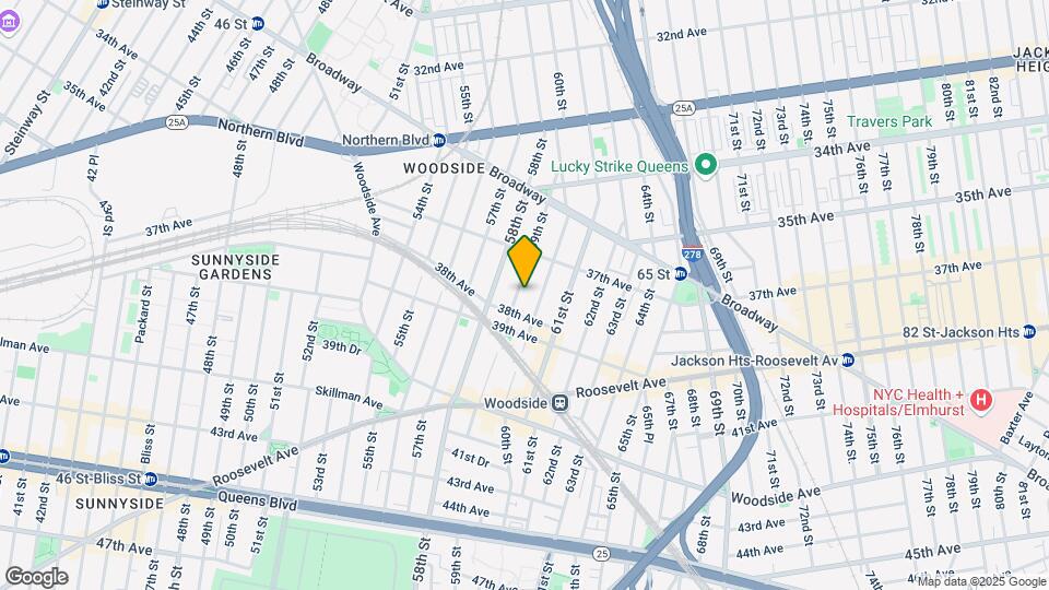 37-43 59th St Map and Location Details