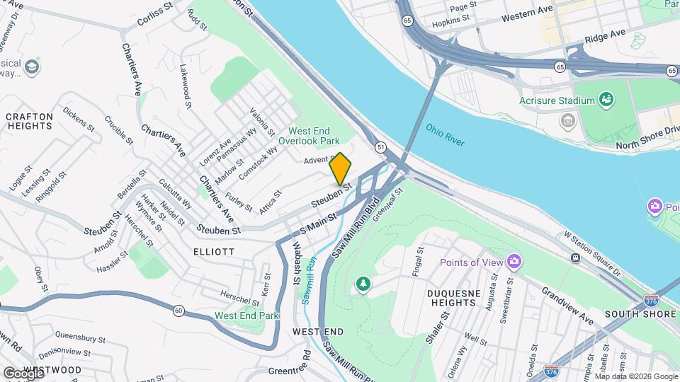 87 Steuben St Map and Location Details