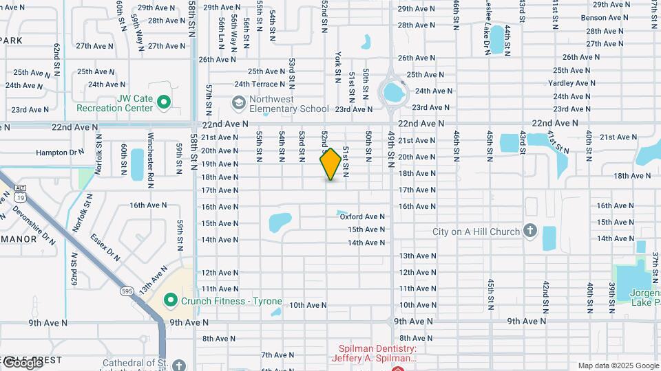 5145 17th Ave N Map and Location Details