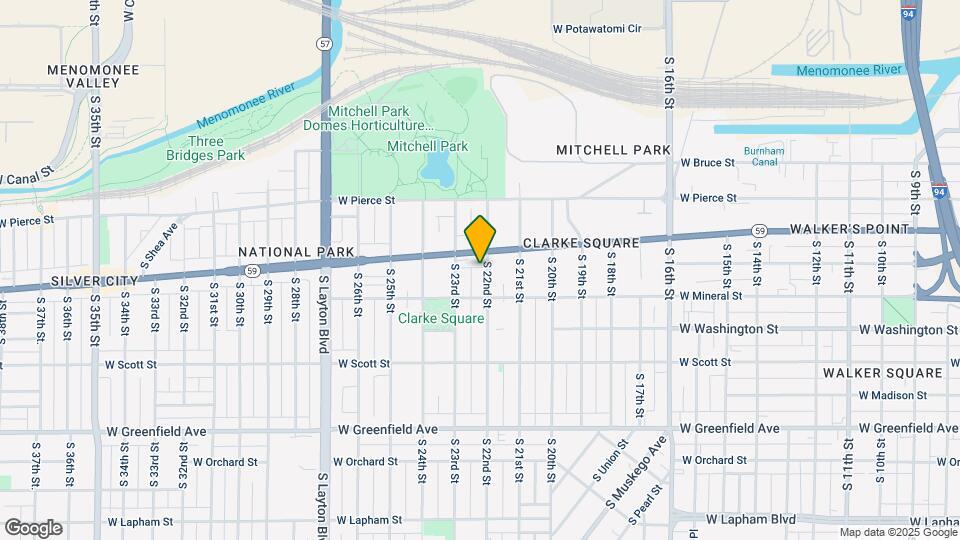 820-823 S 22nd St Mapa y Detalles de la Ubicación