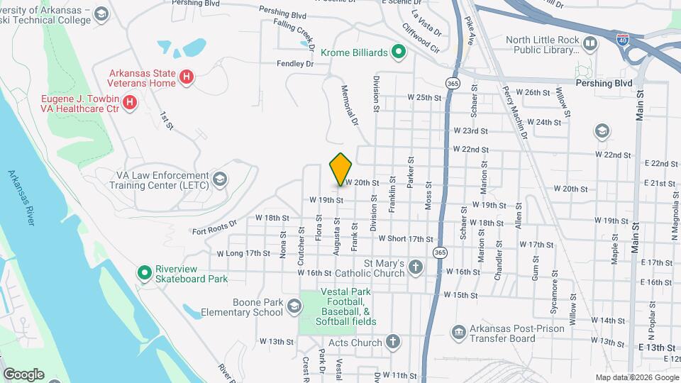 1908 Augusta St Map and Location Details