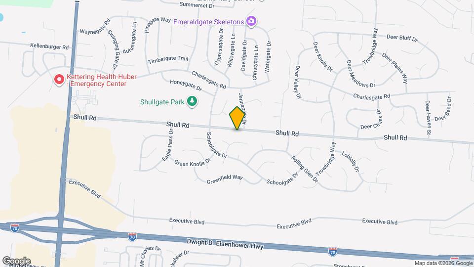 6222 Shull Rd Map and Location Details