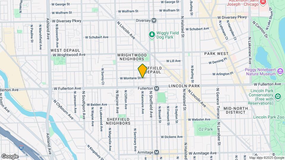 1029 W Montana St Map and Location Details