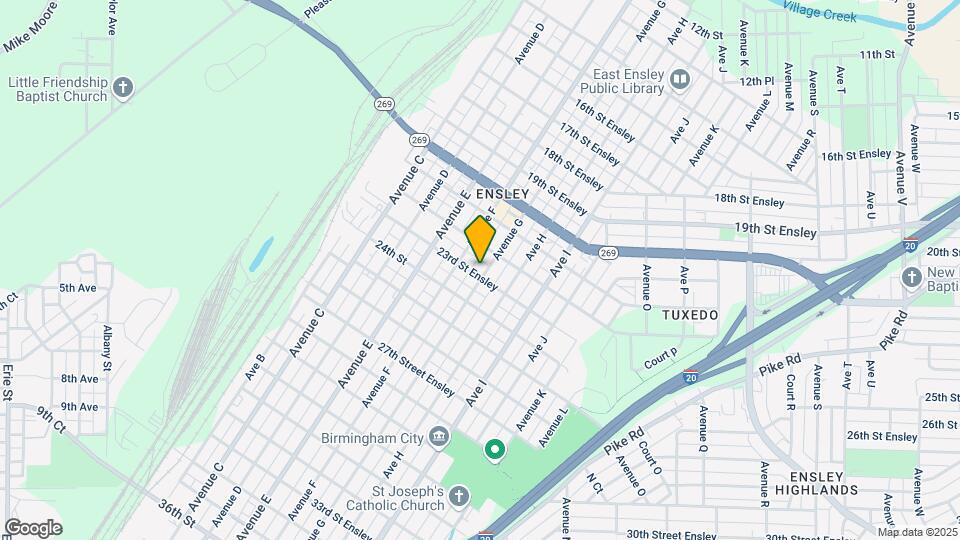 2220 Avenue G Mapa y Detalles de la Ubicación