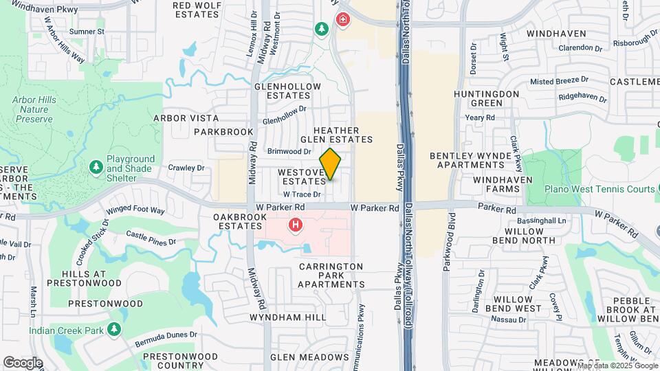 3316 Westover Dr Map and Location Details
