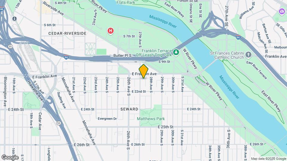 2019 27th Ave S, Unit 1 Map and Location Details