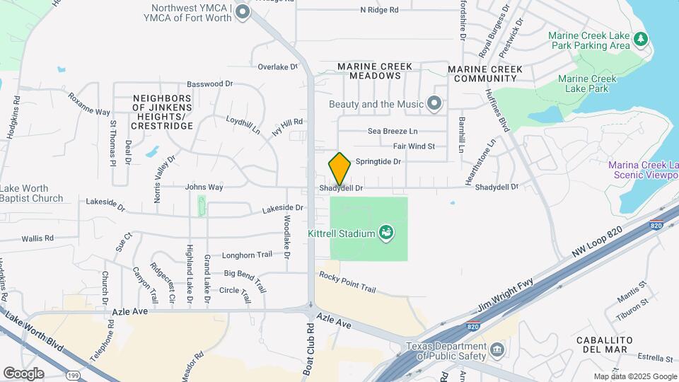 5935 Shadydell Dr Map and Location Details