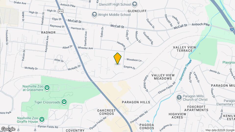 3720 Norma Dr Map and Location Details