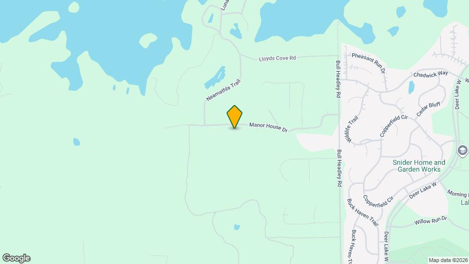 1381 Manor House Dr Map and Location Details