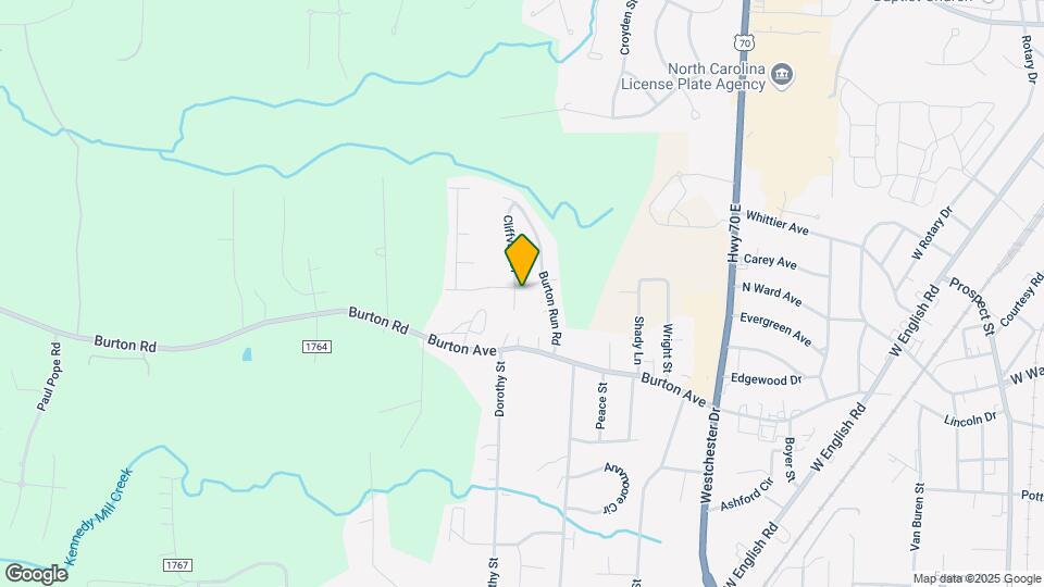 2052 Cliffvale Ct Map and Location Details