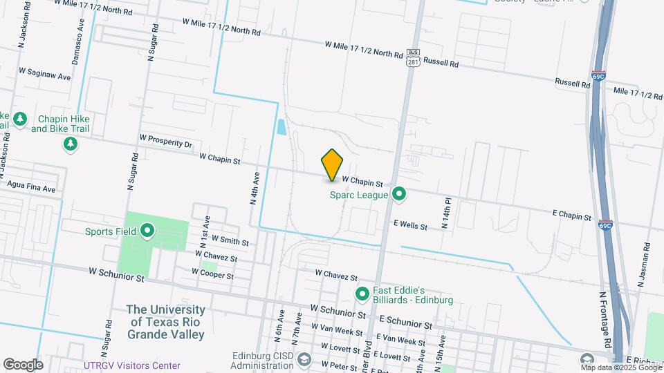 1612 1st St Map and Location Details