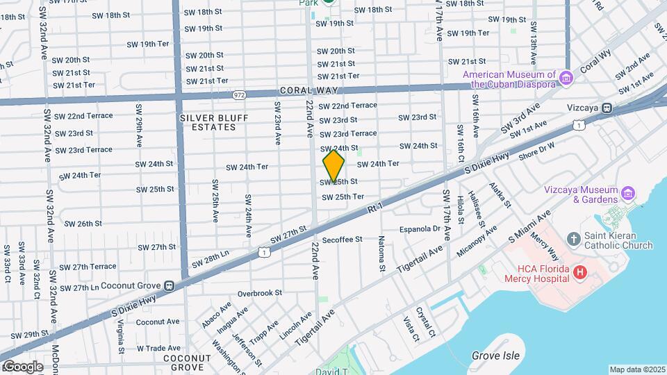 2140 SW 25th St Map and Location Details