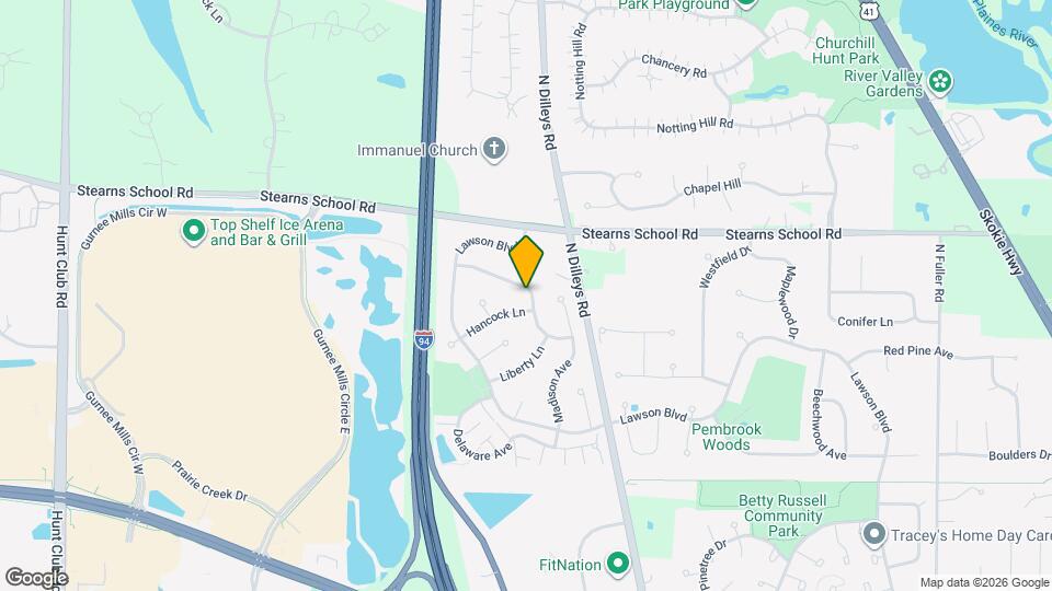 5811 Constitution Ave Map and Location Details