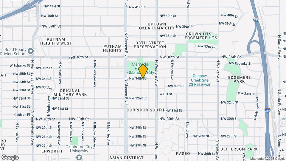 1138 NW 34th St Map and Location Details