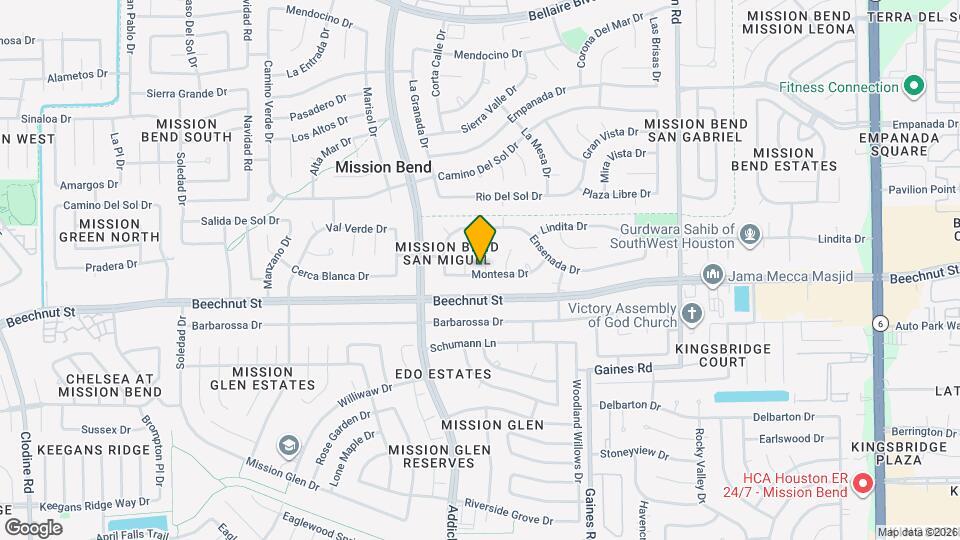 8026 Suspiro Dr Map and Location Details