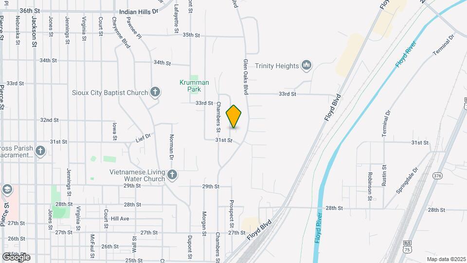 3108 Sycamore Terrace Map and Location Details