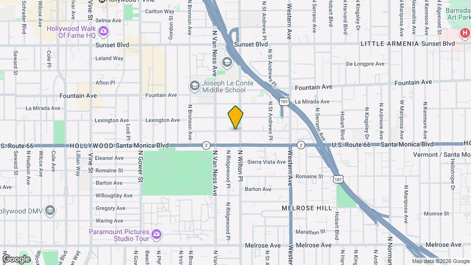 5714 Virginia Ave Map and Location Details