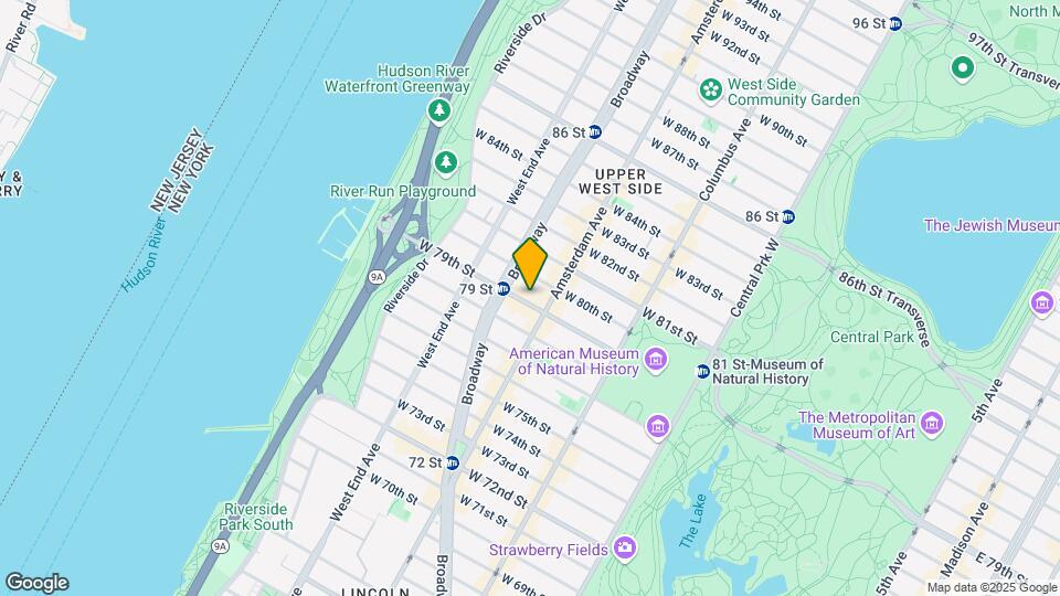 211 W 79th St Mapa y Detalles de la Ubicación