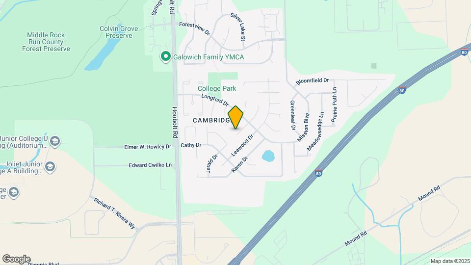 1029 Surrey Ct Map and Location Details