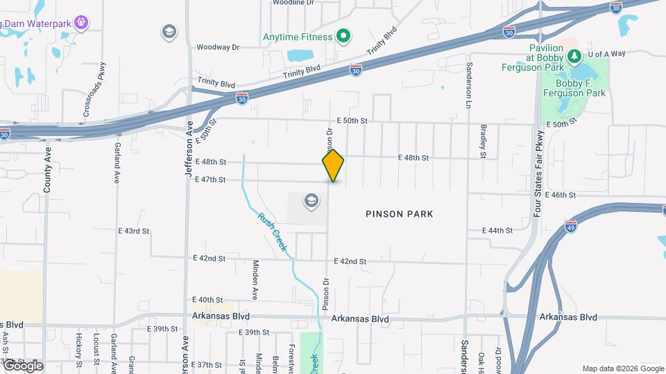 4702 Pinson Dr Map and Location Details