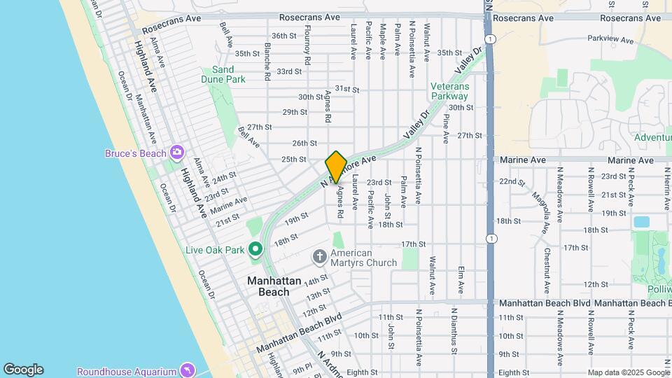 2201 Agnes Rd Map and Location Details