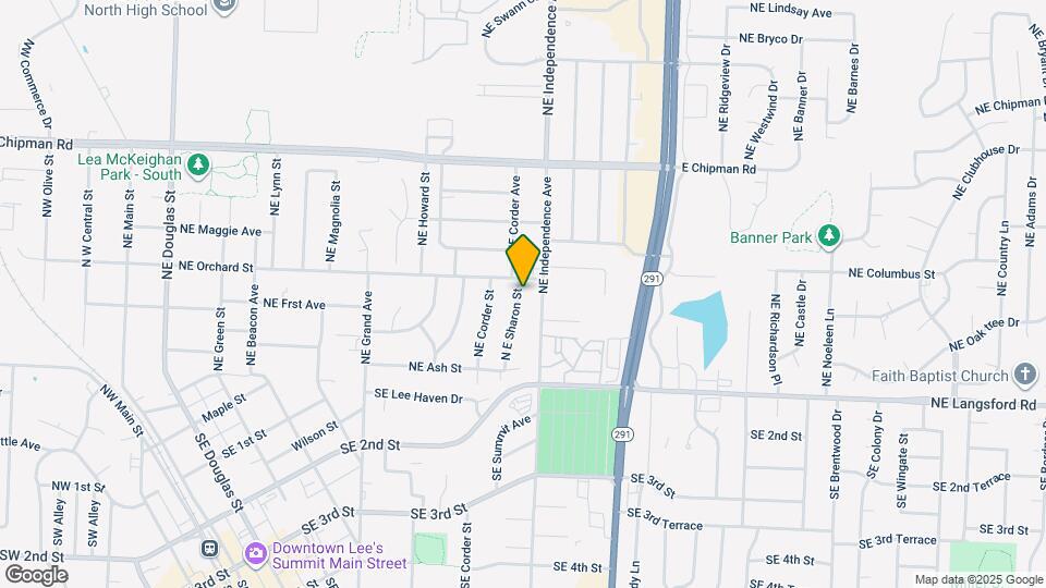 409 N E Sharon St Map and Location Details